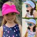 Vnanda Unisex Sports Sun Visor Adjustable UV Protection Sun Hat Cap for Beach Pool Golf Tennis