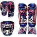 Spall Pro Boxing Training Set â€“ Viper Style Synthetic Leather Boxing Gloves with Boxing Gear Shin Instep MMA Training with Shin Pads for Kids Adults Martial Arts ion Set - Medium