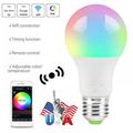 Smart Light Bulb Voice control Color Changing Light Bulbs Works with Alexa Google Home LED Dimmable 7W Smart Bulb for Party Decoration Smart Home Lighting