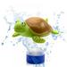 Foldable Turtle Floating Pool Chlorine Dispenser for Chemical Tablets Release Adjustable for Indoor And Outdoor Swimming Pool Hot Tub Spa