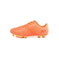 Colisha Youths Cozy Flat Soccer Cleats Gym Fold-resistant Big Kid Comfort Round Toe Athletic 27018 Orange Red Long Nails 12C