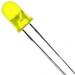 L51YD LED T1-3/4 5mm Yellow 2.1-2.5V 20mcd 120deg Viewing Angle (10 pieces) - L51YD