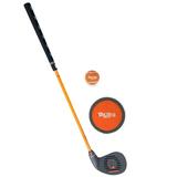 PGA Tour Tee-Up 3 Piece Golf Iron Club Training Set 6-11 Years 3 9 - 4 7 28 in Orange Left Handed