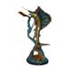 Sailfish With Small Fish Bronze Statue - Size: 29 L x 17 W x 40 H.