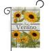 Breeze Decor G154108-BO Feliz Verano Floral Double-Sided Decorative Garden Flag Multi Color