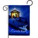 Ornament Collection G192298-BO 13 x 18.5 in. Star of Bethlehem Garden Flag with Winter Nativity Double-Sided Decorative Vertical Flags House Decoration Banner Yard Gift