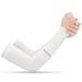 Tomshoo 1 Pair Cooling Arm Sleeves Protective Absorbent Arm Cover for Outdoor Cycling Driving Running