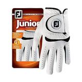 FootJoy Junior Golf Glove White Large Worn on Left Hand