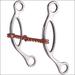 Hilason Western Tack Horse Sliding Gag Copper Twisted Wire Snaffle Mouth Bit