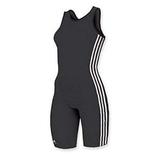 adidas Women s 3 Stripe Wrestling Singlet X-Large Black/White