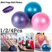 25cm Balance Mini Yoga Ball Elbourn Small Pilates Ball Fitness Exercise Stability Pilates Ball Anti-Burst Physical Ball