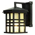 Trans Globe 4635 BK Coach Lantern - Black - 8W in.