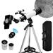 SHCKE Telescope Telescopes for Adults Kids 500x70mm Astronomical Refractor Telescope Fully-Coated Glass Optics - Travel Telescope with Carry Bag Phone Adapter and Wireless Remote