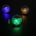 Waterproof Solar Powered LED Floating Ball Lamp Decor Light for Swimming Pool Garden Solar Pool Floating Light 2Pcs