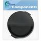 2260502B Refrigerator Water Filter Cap Replacement for KitchenAid KSRJ25FXBL04 Refrigerator - Compatible with WP2260518B Black Water Filter Cap - UpStart Components Brand