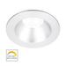 Wac Lighting R3brd-Nwd Oculux Warm Dim 3.5 Led Round Reflector Recessed Trim - White