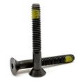 1/2 -13 x 1 1/2 (FT) Coarse Thread Socket Flat Head Cap Screw Nylon Patch Alloy Steel Black Oxide Pk 125