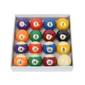 1 Set/16 Pcs 48MM Billiard Ball Kit Number Style Professional Regulation Size Billiard Pool Balls Complete Set for Home Club Play