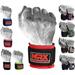 MRX Weight Lifting Wrist Wraps for Wrist Support Crossfit Lifting Straps Gym Bodybuilding Training Workout for MEN and WOMEN Red