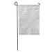 LADDKE Round Chaotic Dots on Gray White Circles of Different Sizes Garden Flag Decorative Flag House Banner 12x18 inch