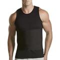 Harbor Bay by DXL Big and Tall Men s Shapewear Tank T-Shirt Black 4XL