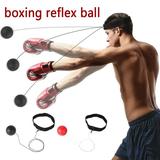 GUSTVE Boxing Ball -Improve Reaction Speed and Hand Eye Coordination Training Boxing Equipment for Training at Home Boxing Gear