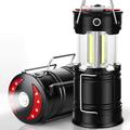Camping Lanterns Rechargeable and Battery Powered LED Flashlight 4 Light Modes High Lumens Portable with Magnet Base Compact for Camping Hiking Emergency Storm Hurricane Power Outages