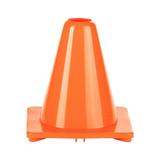Champion Sports Hi-Visibility Vinyl Cones 6 Tall Orange C6OR