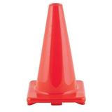 18 in. Orange Weighted Flexible Vinyl Cone