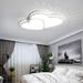 Miumaeov Modern LED Ceiling Lamp 110V Acrylic Heart-Shaped Design Ceiling Lamp for Living Room Bedroom