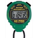 Accusplit Professional Dual Line 16 Memory Pro Stopwatch with Green Case