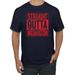 Straight Outta Washington WSH Fan | Fantasy Baseball Fans | Mens Sports Graphic T-Shirt Navy 2XL