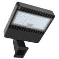 KAWELL LED Parking Lot Lights 100W-12000lm Outdoor LED Flood Lights 5000K LED Shoebox Lights - Arm Mount for Square Pole Commercial Street Area Light for Stadium Parking Lot Roadways