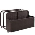 Palm Harbor Outdoor Wicker Float Caddy