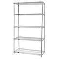 Quantum Storage WR63-2148C-5 5-Shelf Chrome Wire Shelving Unit - 21 x 48 x 63 in.