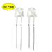 500pcs 5mm White Diode Lighting Electronics Component Emitting Light 3-3.4V