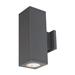 Wac Lighting Dc-Wd05-Ns Cube Architectural 2 Light 13 Tall Led Outdoor Wall Sconce -