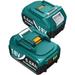 2Pack Replacement for Makita 18V Battery 6.0Ah