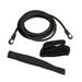 Adjustable Swimming Training Resistance Belt Elastic Portable Exercising Rope Band Indoor Pool Water Sports Professional Black 4m