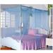 AMILIEe Lace Bed Mosquito Insect Netting Mesh Canopy Princess Full Size Bedding Net