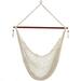 Sunnydaze Hanging Cabo Extra Large Hammock Chair - Cream