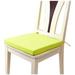 Mioliknya Waterproof Square Seat Cushion Removable Solid Square Chair Cushion Outdoor Garden Patio