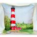 Betsy Drake HJ101 Chincoteague Light House Large Indoor-Outdoor Pillow 16 in. x 20 in.