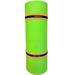 Rubber Dockie 18x6 ft Premium Foam Floating Water Mat Pad (Green & Orange)