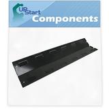 BBQ Grill Heat Shield Plate Tent Replacement for Charbroil 463731208 Charbroil 463720109 Kenmore 16103 Thermos 420 Thermos 461630007 Charbroil 463721111 463720112 - Burner Cover 23 13/16