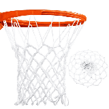 Basketball Net Nylon Outdoor Basketball Net All-Weather Heavy Duty Thick Portable Sports Basketball Hoop Net Replacement Standard