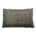 Ahgly Company Outdoor Rectangular Mid-Century Modern Lumbar Throw Pillow 13 inch by 19 inch