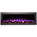 Touchstone Sideline Outdoor Electric Fireplace- 50 W x 17.5 H x 5.75 D -No Heater