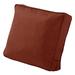 Classic Accessories Montlake Fade Safe 4 x 25 Heather Henna Square Chair Outdoor Seating Cushion with Zipper