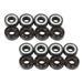 Hope 16Pcs 608 Skateboard Bearings 8mm Precision Skate Rated Scooter Acceories